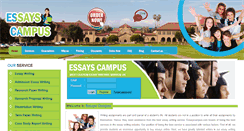 Desktop Screenshot of essayscampus.com